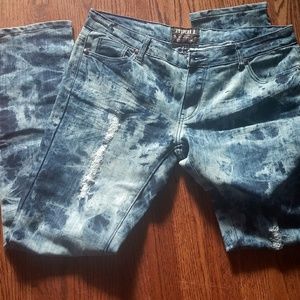 Thrill faded jeans